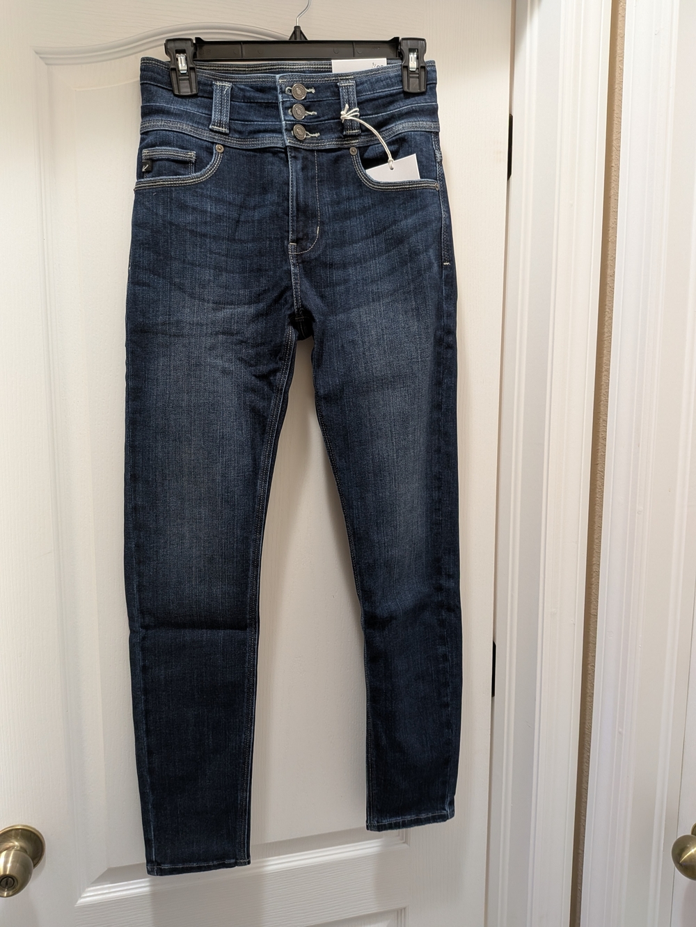 KanCan Alexandria High Rise Super Skinny Jeans Dark Wash 5/26 KC8601D-OP